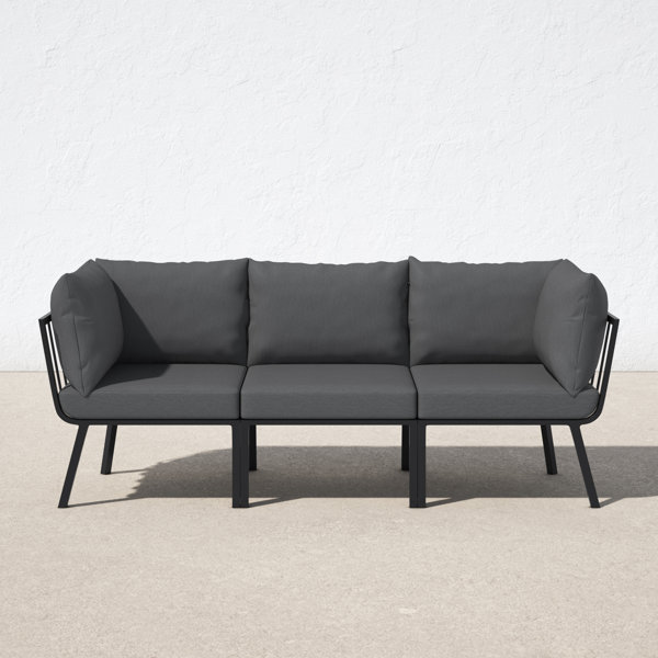 Merlyn patio best sale sofa with cushions